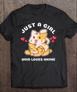 Kawaii Cat Neko Anime Tee