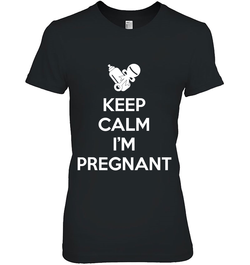 Keep Calm, I'm Pregnant Hoodie