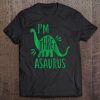 Kids I'm Three-Asaurus 3Rd Birthday Dinosaur Funny Party Tee