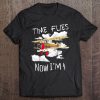 Kids Time Flies Now I'm 4 Airplane Kid Tee