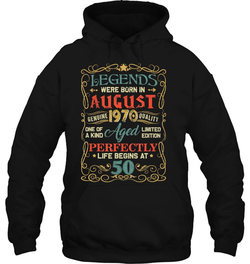 Legends Were Born In August 1970 50Th Birthday Mugs