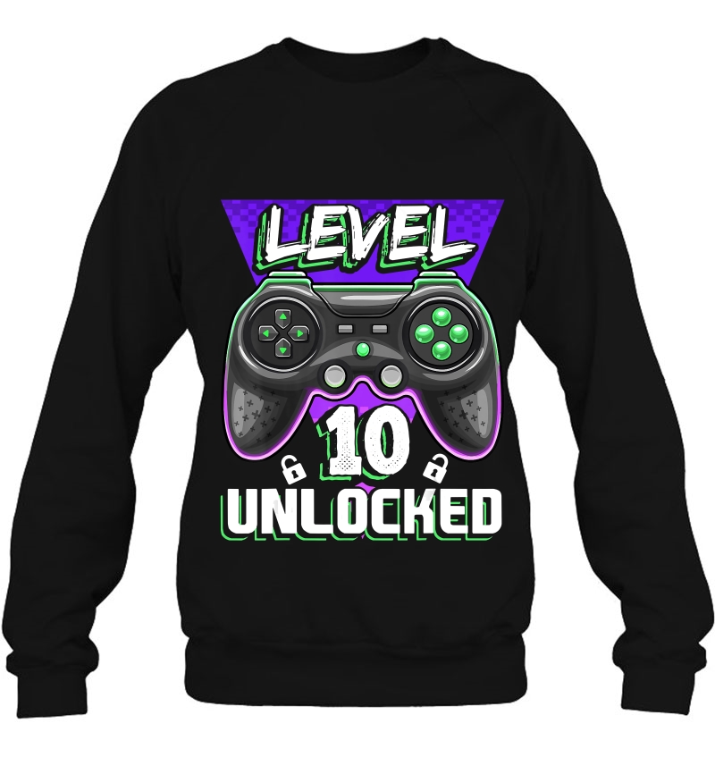 Level 10 Unlocked Video Gamer 10Th Birthday Gift For Boys Mugs