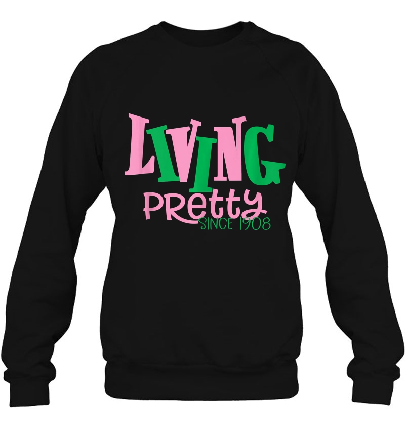 Living Pretty Aka Shirt - Aka Sorority - 1908 Ver2 Mugs