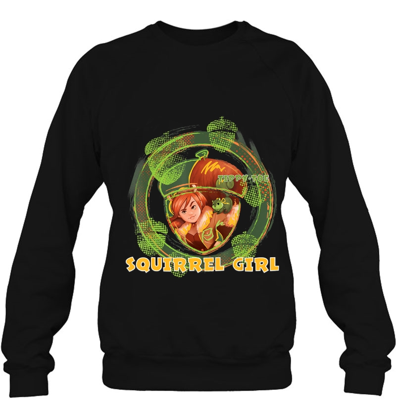 Marvel Rising Secret Warriors Squirrel Girl Symbol Fill Sweatshirt