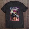 Marvel Symbiote Spider-Man Versus Mysterio Comic Book Cover Tee