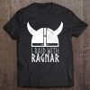 Mens American Viking Apparel I Raid With Ragnar Helmet Tee