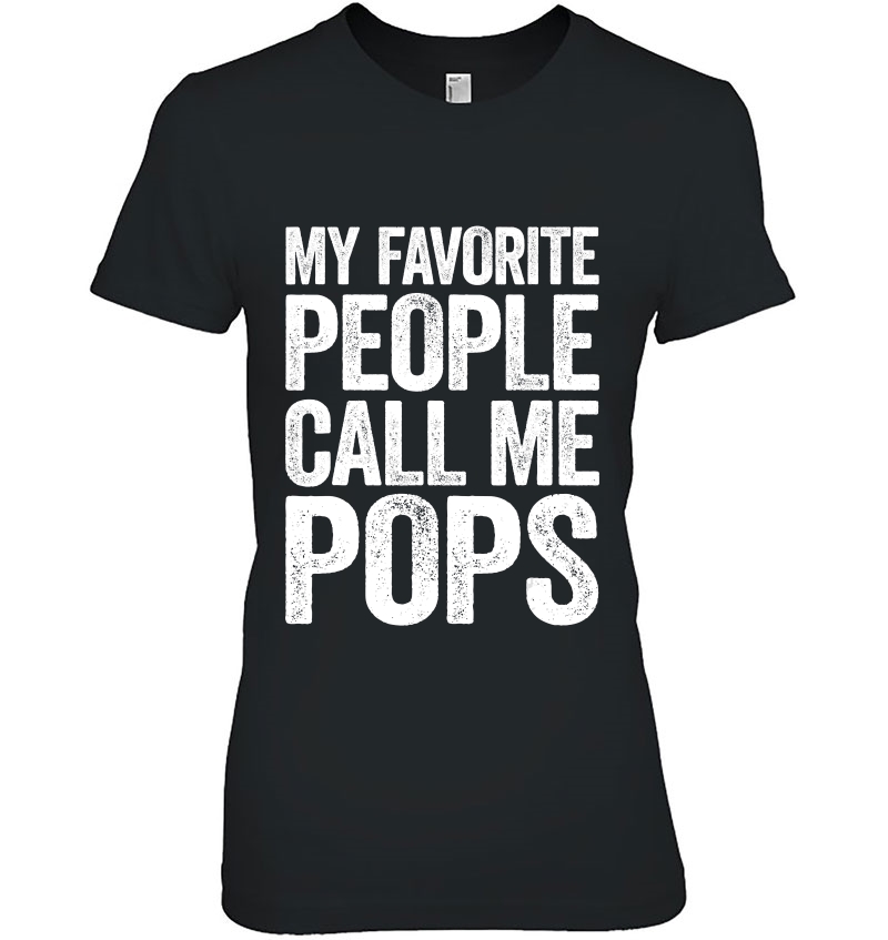 Mens My Favorite People Call Me Pops Hoodie