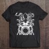 Mens Octopus Drummer Drums Funny Kraken Drumming Gift Tee