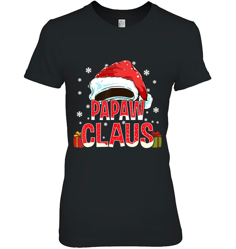 Mens Papaw Claus Shirt Group Gifts Matching Family Christmas Hoodie