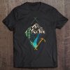 Minimal Mountains Abstract Hiking Mountains Tee