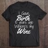 Mom Wine Shirt Mom Birthday Girl Boy 10Th 10 Year Old Party Tee