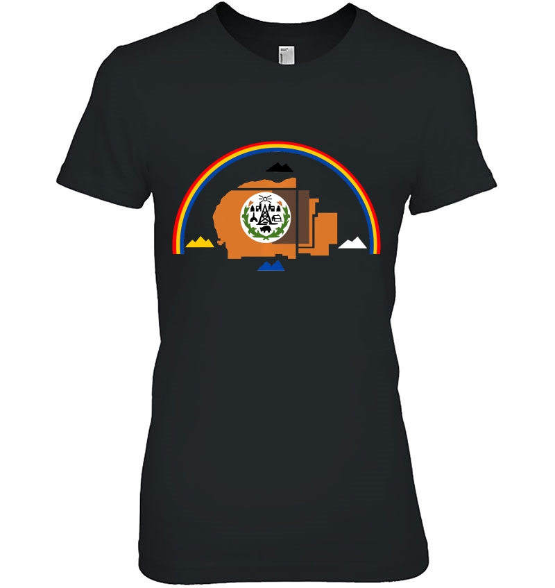 Navajo Nation Flag Pullover Ladies Tee