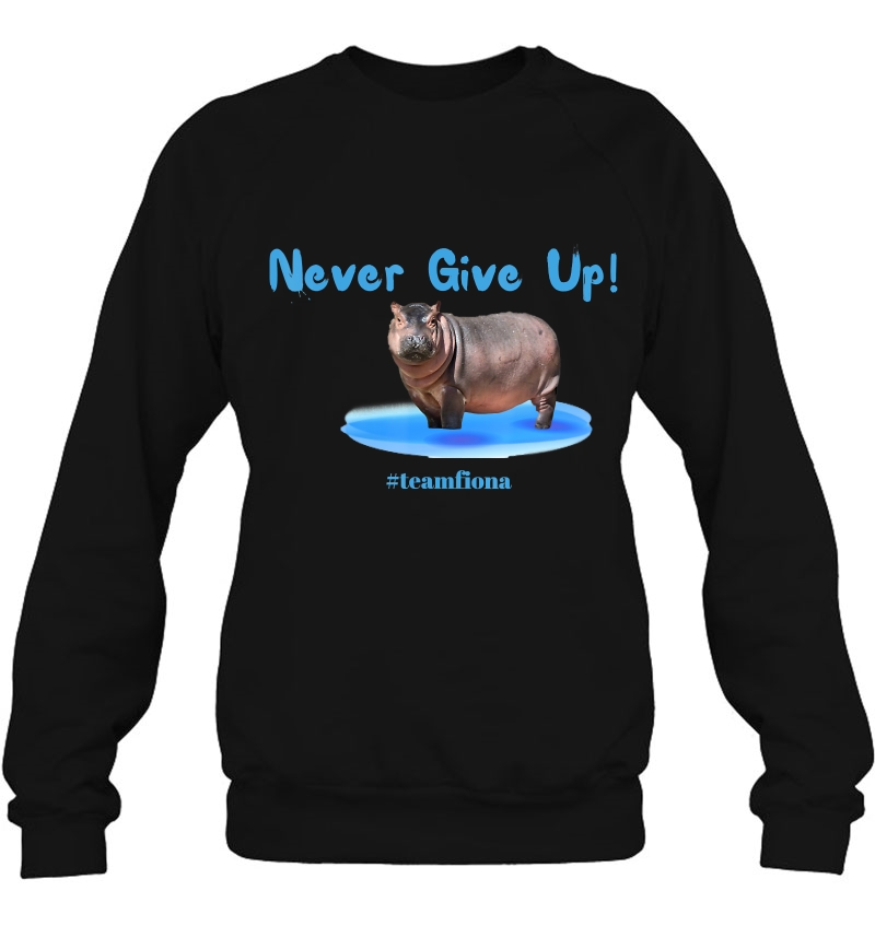 Never Give Up! Fiona The Hippo Mugs