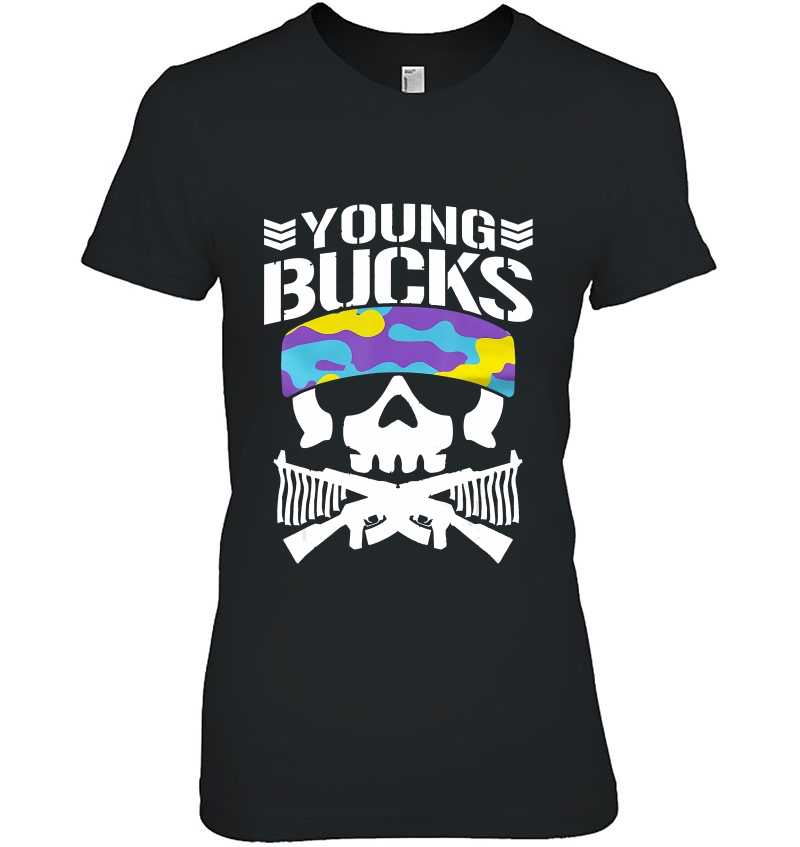 New Young Japan Pro Wrestling Bucks Tees Ladies Tee