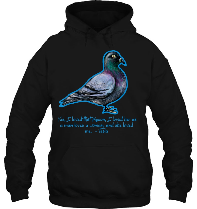 Nikola Tesla Science Pigeon Tee Shirt Mugs