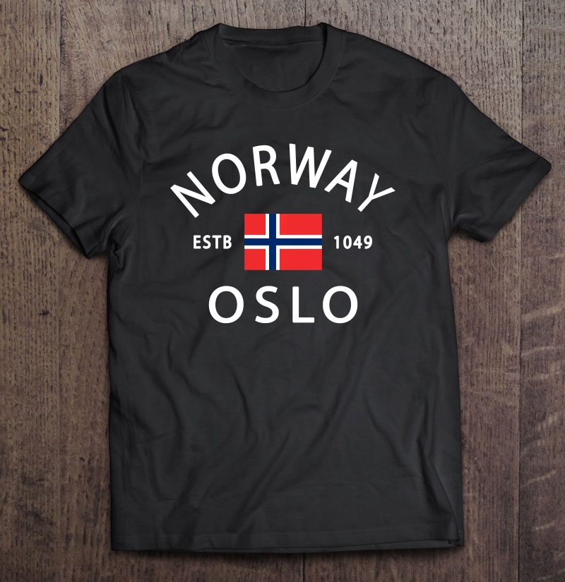 Norway History Clothing & Norwegian Apparel - Oslo Norway Shirt