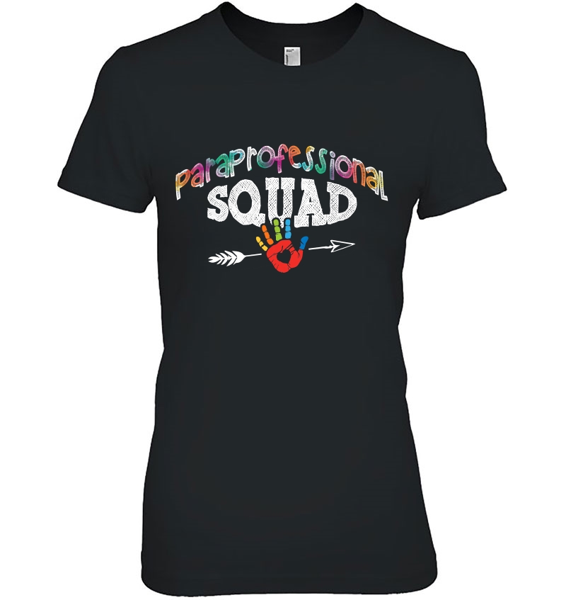 Paraprofessional Squad Gift Paraprofessional Gift Hoodie