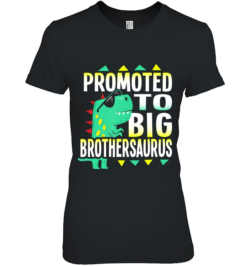 Promoted To Big Brother Boys Dinosaur Pregnancy Announcement Hoodie