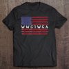 Qanon Shirt Wwg1wga Political Conspiracy Us Flag Tee