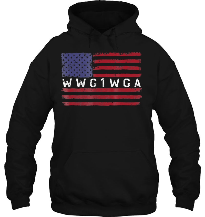 Qanon Shirt Wwg1wga Political Conspiracy Us Flag Mugs