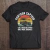 Retro Pontoon Captain Shirt Funny Pontoon Boat Tee