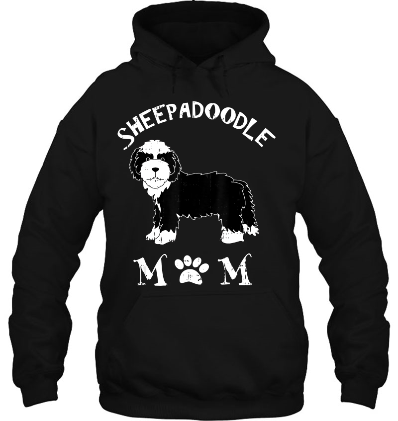 Sheepadoodle Mom Puppy Cute Pet Animal Dog Lover Mugs