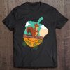 Silhouette Fun 1970S Squirrel Themed Tee