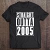 Straight Outta 2005 Cool Birthday Tee