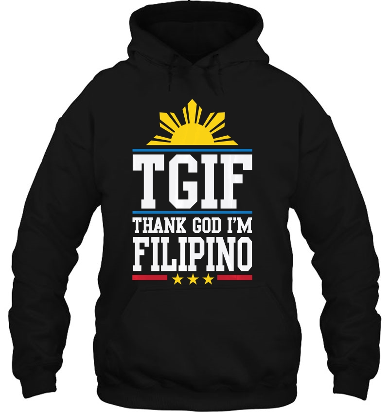 Tgif Thank God I'm Filipino Mugs