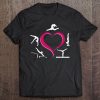 Top Best Funny Love Girl Gymnastics Heart Cute Tee