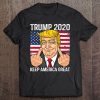 Trump 2020 Middle Finger Keep America Great Trump Tee