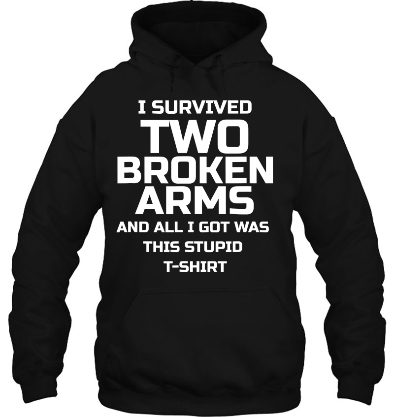 Two Broken Arms Get Well Soon - Recovery Gift Gag Mugs