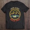 Upper Class Trailer Trash Camping Sunset Tee