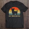 Vintage Best Yorkie Dad Ever Father's Day Gift For Dog Lover Tee