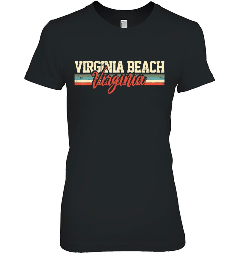 Virginia Beach Virginia Vintage Gift Hoodie