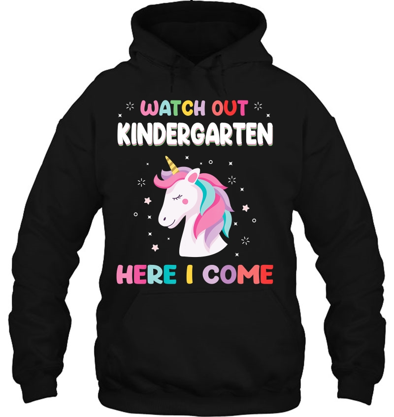 Watch Out Kindergarten Here I Come Unicorn Back To School Mugs