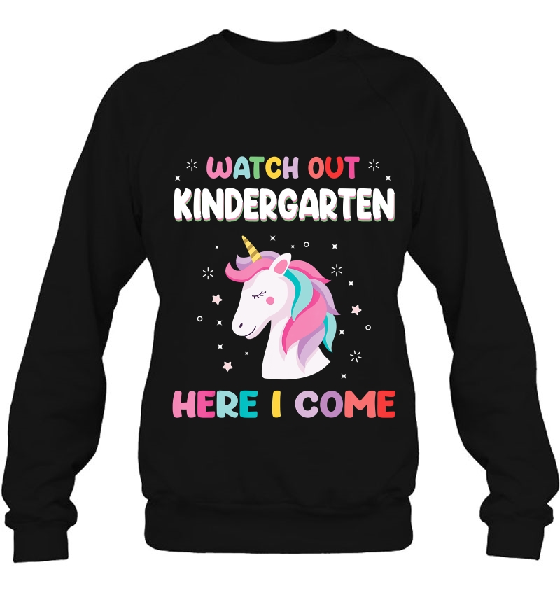 Watch Out Kindergarten Here I Come Unicorn Back To School Mugs