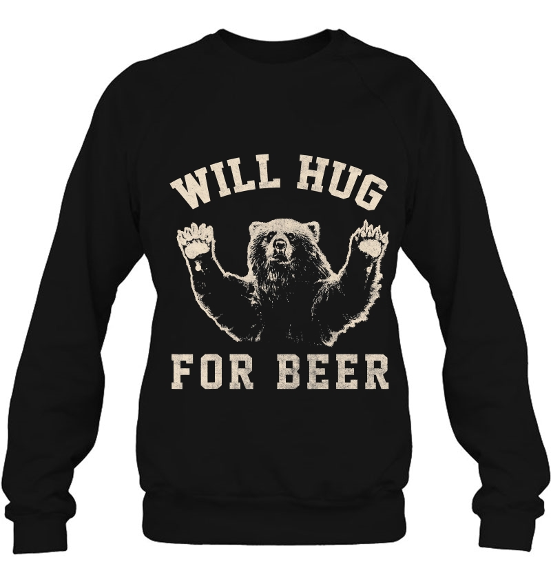 Will Bear Hug For Beer Vintage Collegiate Mugs