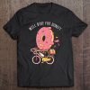 Will Bike For Donut Bicycle Cycle Cyclist Fun Donut Holiday Tee