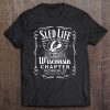 Wisconsin Snowmobile Sled Life Badger Tee