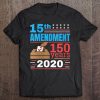 Womens Black History Vote Voting 15Th Amendment 150 Years 2020 Ver2 Tee