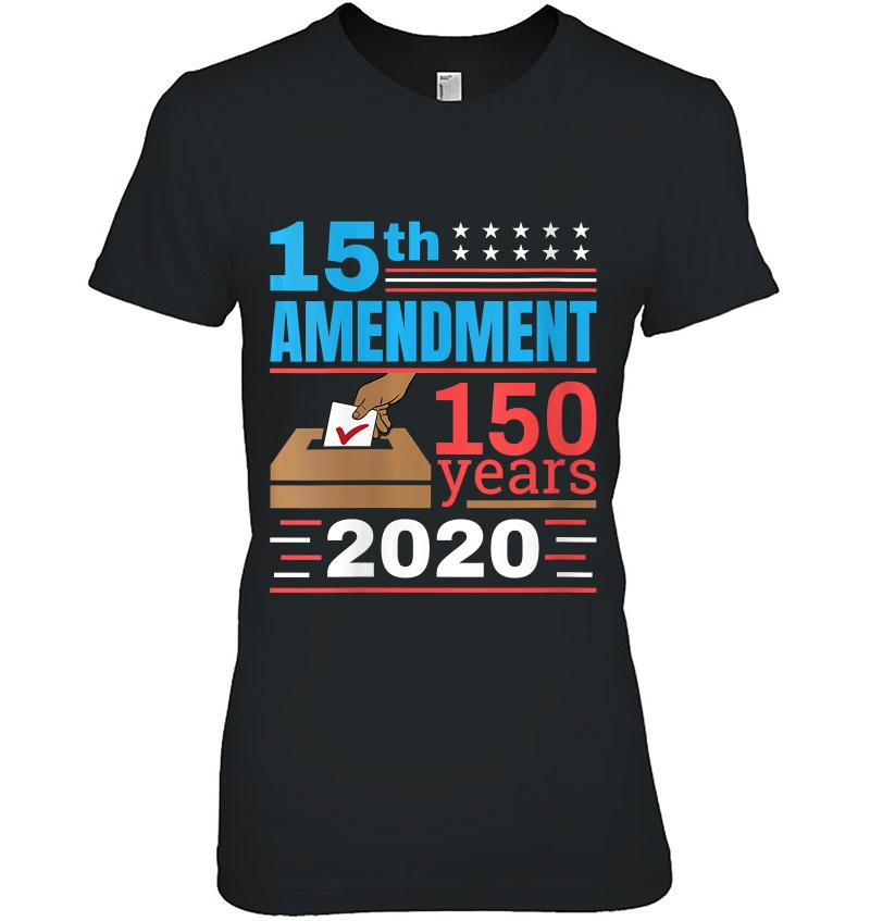 Womens Black History Vote Voting 15Th Amendment 150 Years 2020 Ver2 Hoodie