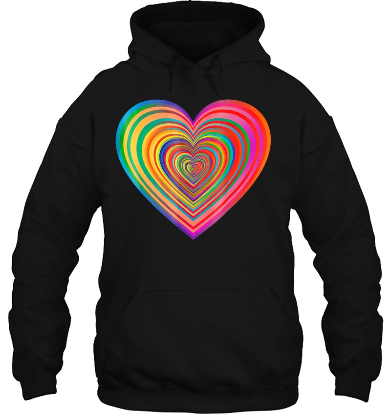 (You Have A) Beautiful Rainbow Heart Hoodie