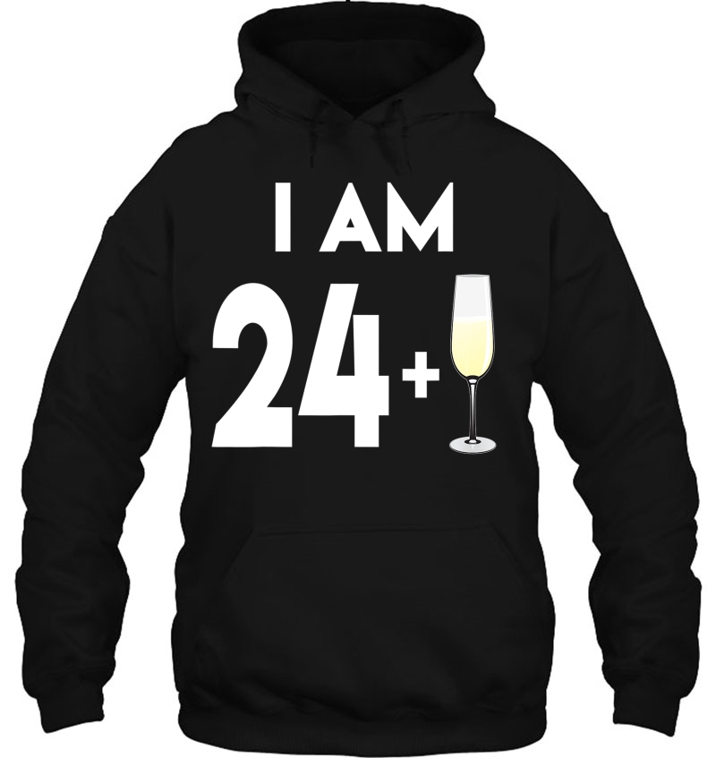 25 Years Old Champagne Celebration Gift 25Th Birthday Shirt Hoodie