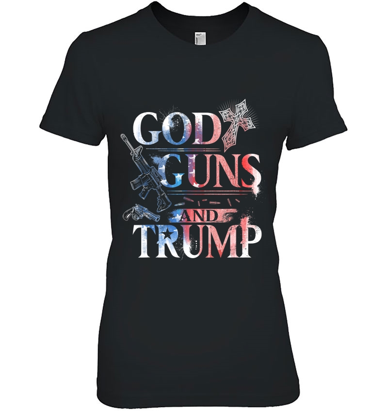 2Nd Amendment Trump 45 God Guns And Trump Shirt Hoodie