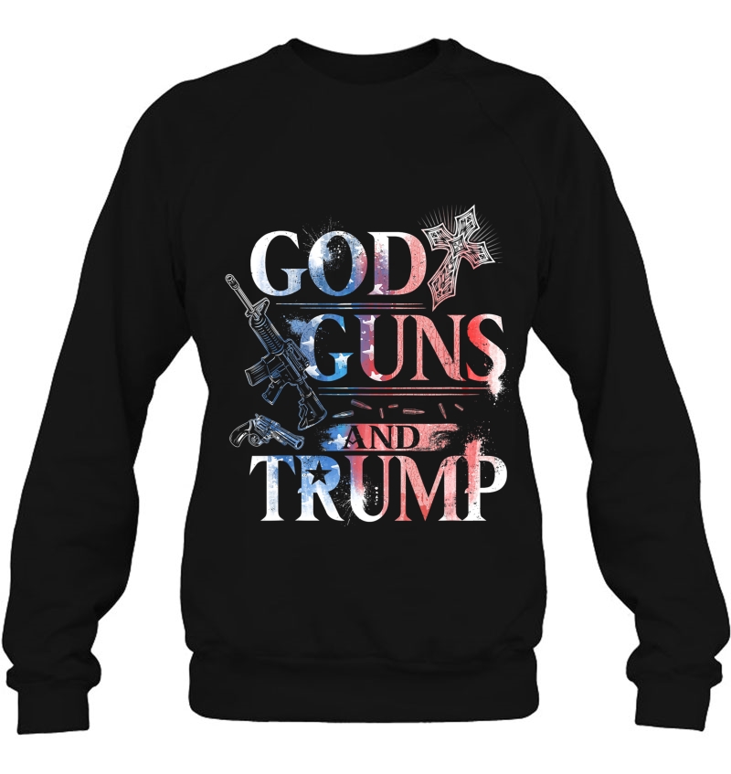 2Nd Amendment Trump 45 God Guns And Trump Shirt Mugs