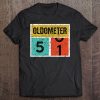 51St Birthday - Oldometer 51 Years Old Tee