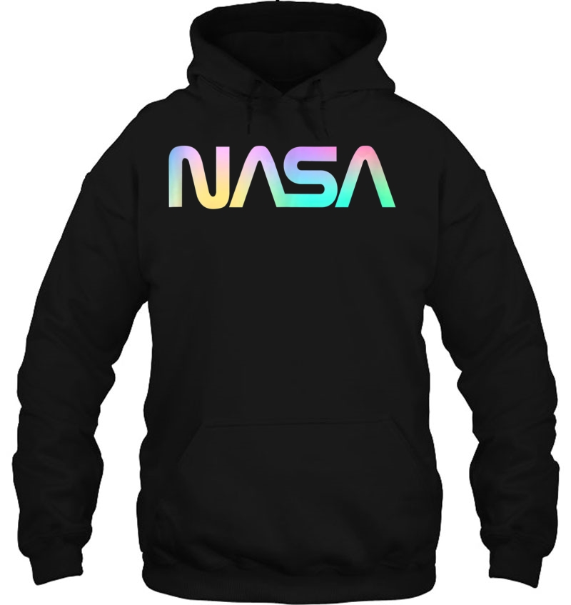 80'S Vintage Nasa Worm Logo - Rainbow Gradiant Tank Top Mugs