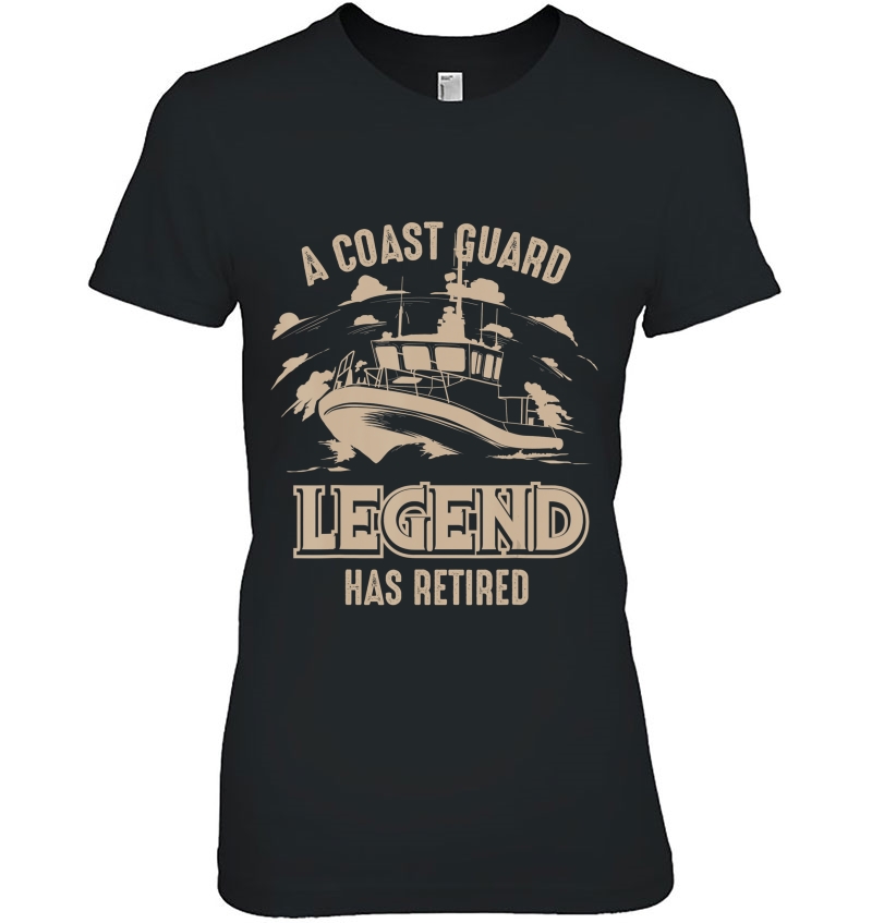 A Coast Guard Legend Has Retired Cool Volunteer Gift Hoodie