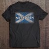 Aberdeen Scotland Shirt Scottish Flag Pride Gift Tee